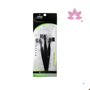 Jewel comb eyebrow razor