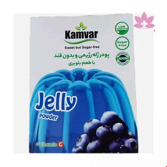 Kamvar Blueberry Jelly Powder without Sugar 36 gr