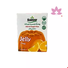پودر ژله بدون قند کامور با طعم پرتقال 36 گرمی