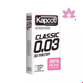Kapoot Classic 0.03 micron 12 Condom