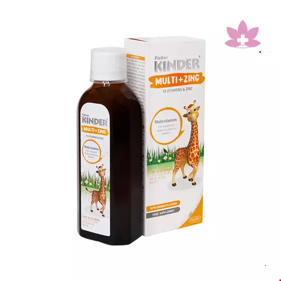 Fisher Kinder Multi And Zinc Syrup 200 Ml 