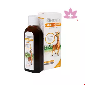 شربت کیندر مولتی و زینک فیشر کیندر 200 میلی لیتری