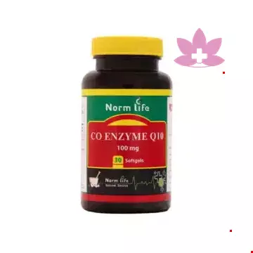 Norm Life Co Enzyme Q10 100 mg 30 Softgels