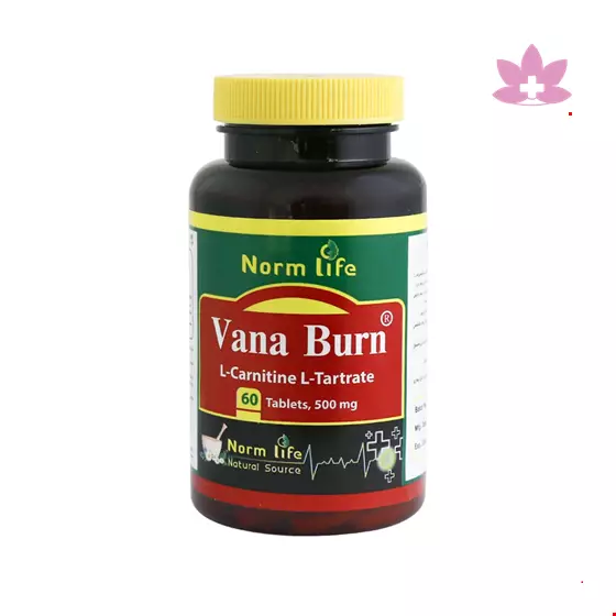 Norm life Vana Burn L Carnitine ۵۰۰ mg ۶۰ Tabs