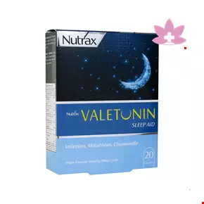 Nutrax Valetunin Sleep Aid 20 Capsules