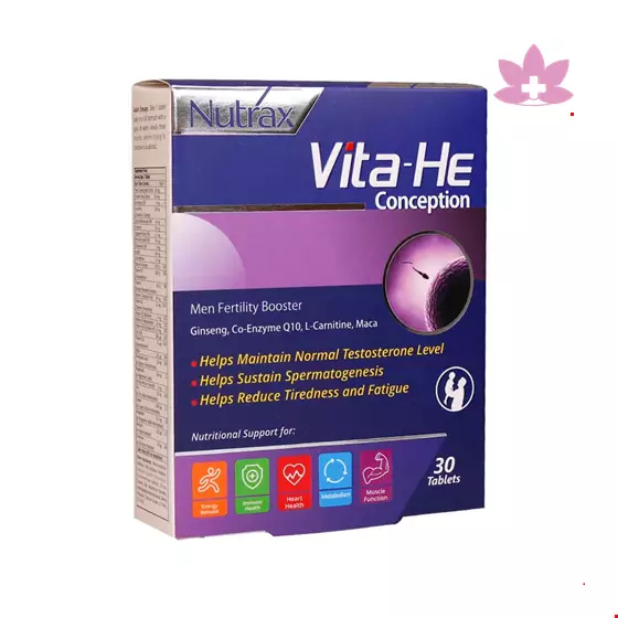 Nutrax Vita He Conception 30 Tabs