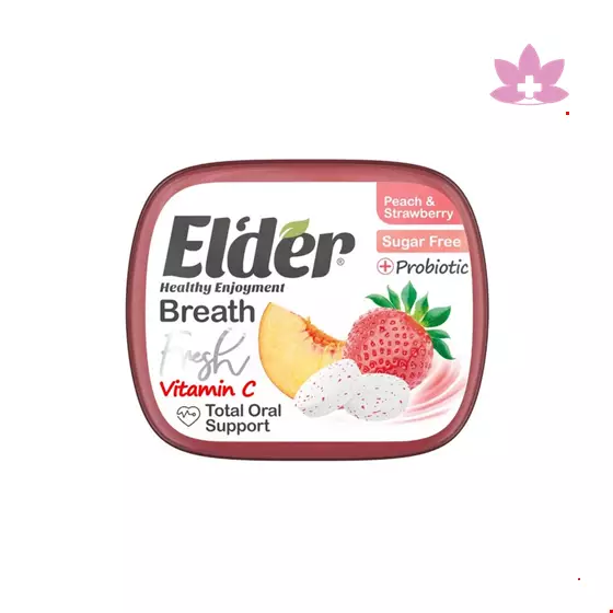 Peach Strawberry Elderberry Mouth Freshener Tablets