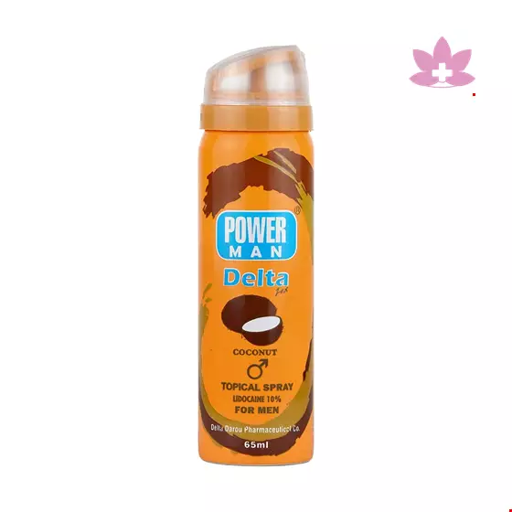 Power Man Delta Zex Delay Spray Solution For Men By Essence Coconut