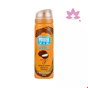 Power Man Delta Zex Delay Spray Solution For Men By Essence Coconut