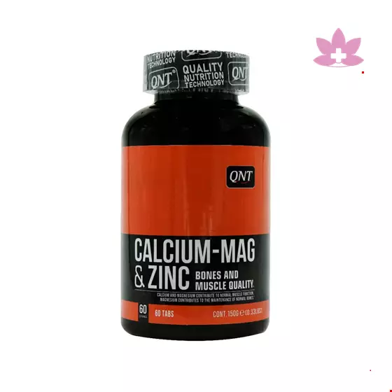 QNT Calcium Mag And Zinc 60 Tablets
