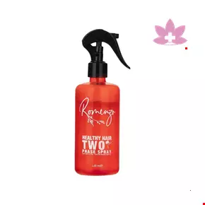 اسپری مو دو فاز محافظ مناسب مو خشک و آسیب دیده رومنزو 330 میلی لیتری