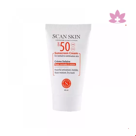 Scan skin sunscreen cream For Normal To Combination Skin 40 ml