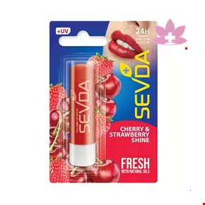 نرم کننده و مرطوب کننده لب میوه ای توت فرنگی سودا 4 گرمی