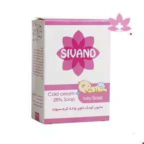 Sivand Cold cream 25% Soap 90 Mg