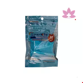 نخ دندان کمانی اسپارکل بسته 30+7 عددی
