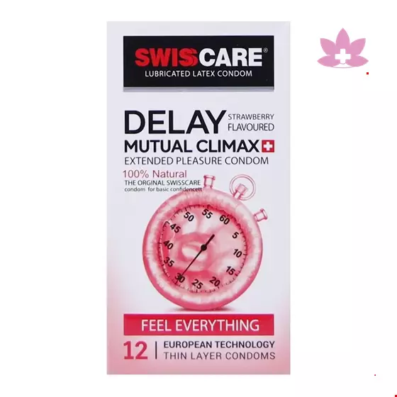 Swiss Care Delay Mutual Climax Condom 12 pcs