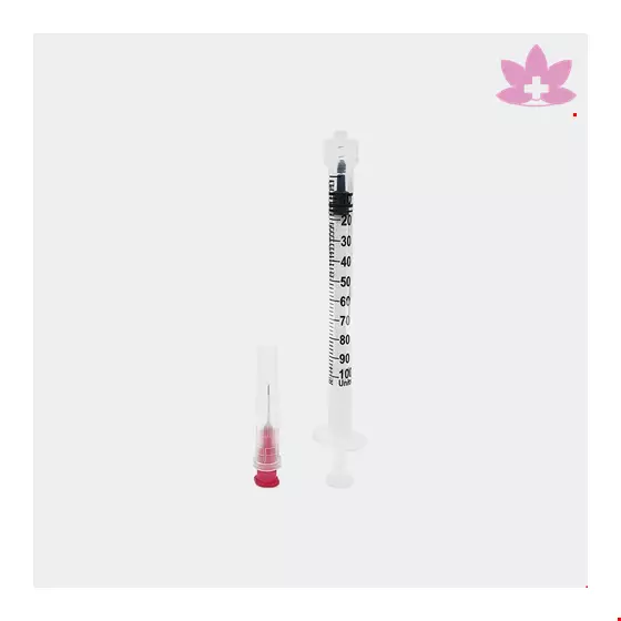 Syringe 1 cc insulin Halma Teb lower slip model