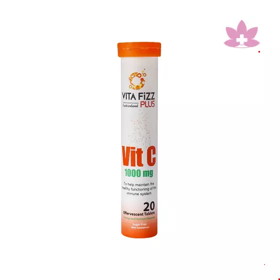 Vita Fizz Plus Vitamin C 1000 mg 20 Effervescent Tablets
