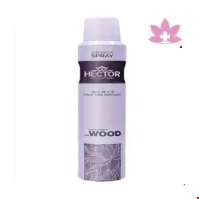 اسپری بدن زنانه وود هکتور 200 میلی لیتری